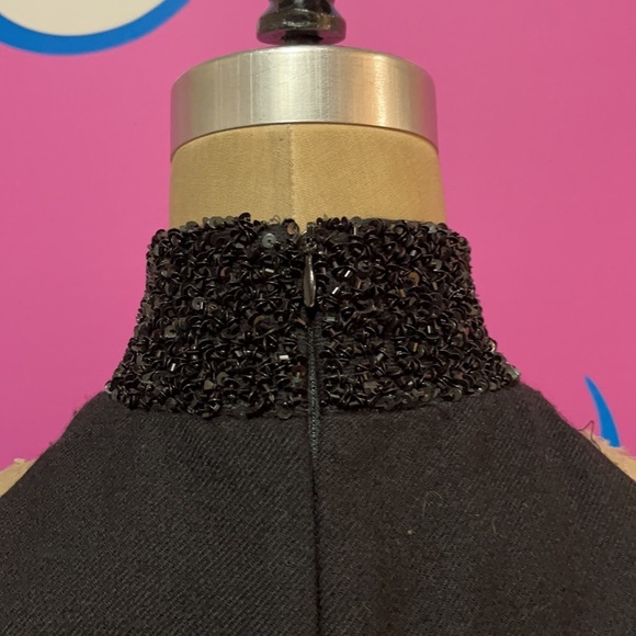 KORS Michael Kors Black Halter Neck Beaded Top - Picture 8 of 11